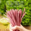 Snack Symbol: Green Plum Strips with Tangerine Peel Flavor, Original Flavor, Seedless, Ready-To-Eat Sour Plum Strips, Sweet and Sour, Leisure Snack for Watching Dramas, Satisfying Cravings