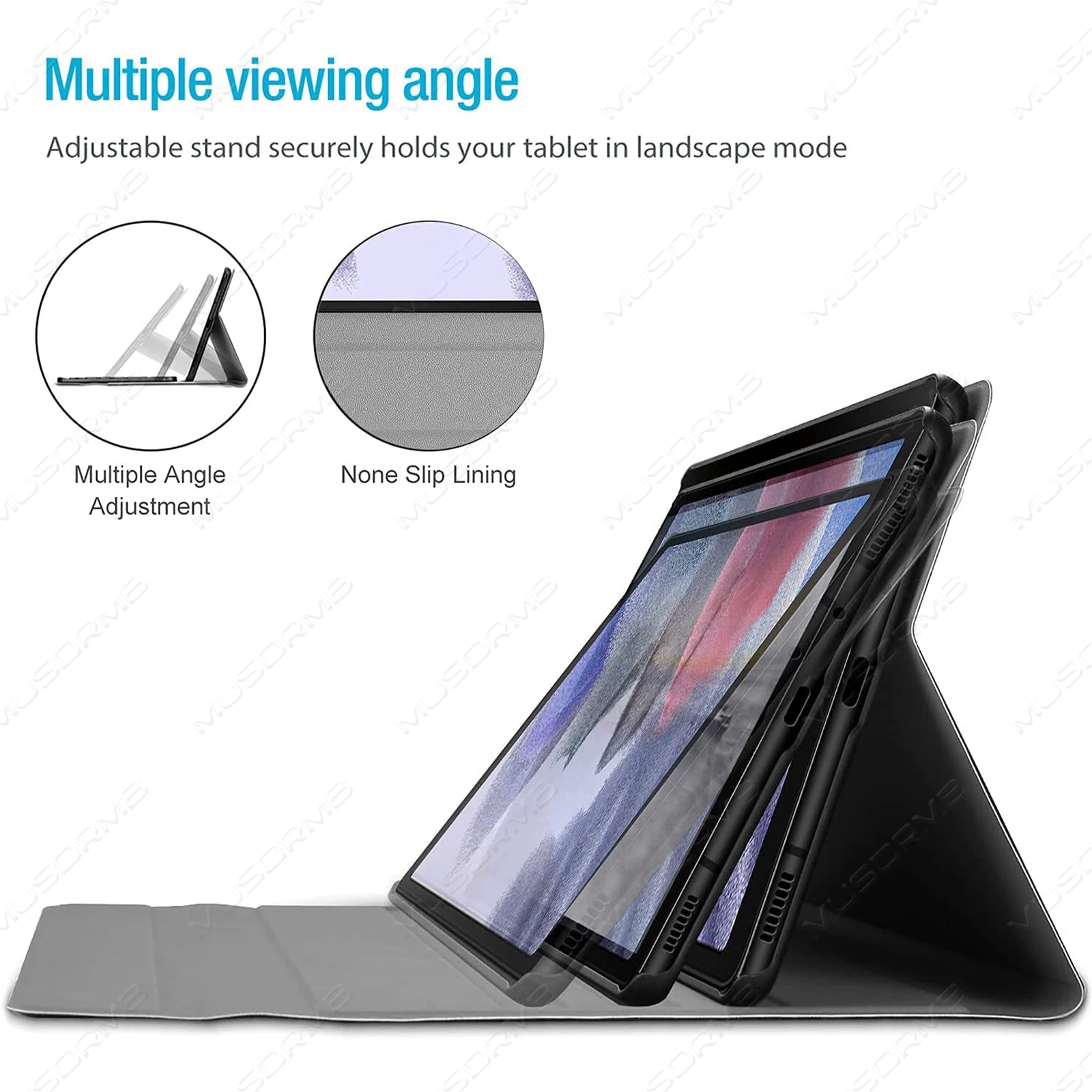 Магнитный чехол для Samsung tab A7 lite 8.7 2021 отсоединяемый W i