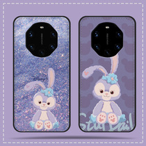 Huawei mate40RS mobile phone case Porsche 40rs limited edition protective set cartoon mate30rs leather case 20rs full package anti-fall high-grade Surface RS star Delu Mitchbe