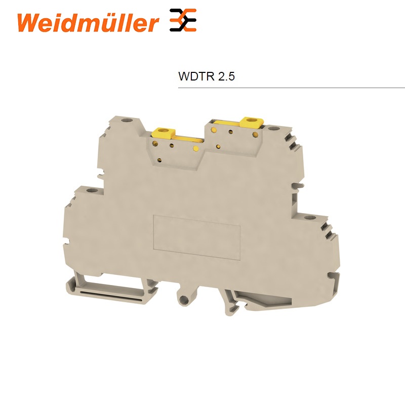 Weidmüller WDTR 2 5-terminal current test screw connection 9528070000