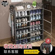 Simple home indoor shoe cabinet good-looking economy-type shoe rack Sub-multilayer dust-proof Large-capacity Entrance Door Containing Cabinet