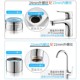 Faucet anti-splash head bubbler inner core filter mouth bubbler universal spout hot and cold water accessories