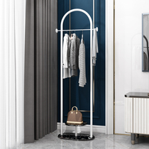 Nordic hangers floor-to-ceiling bedroom small simple wrought iron corner coat rack modern simple hanging bag rack one