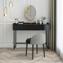 Italian rock board dressing table light luxury small apartment bedroom Nordic modern simple Net red ins Wind high grade makeup table