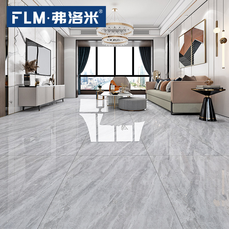 Fromy gray board background wall tiles 750x1500 floor tiles All-body marble non-slip floor tiles