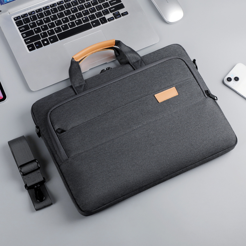 Suitable for 2025 Lg Gram Pro 17inch Thin and Light Laptop Bag Pro16 Shoulder Bag Gram 14inch Waterproof Handbag Shockproof Protective Bag Cross-Body Briefcase