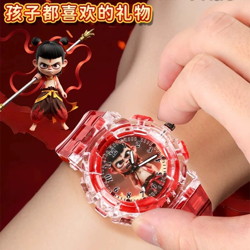 Детские часы, игрушка, детские мультяшные цифровые часы для мальчиков для детского сада для друга, 3 лет