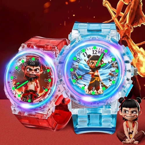Детские часы, игрушка, детские мультяшные цифровые часы для мальчиков для детского сада для друга, 3 лет
