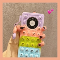 Tulan Color Decompression Pinch Pinching Ball Expression Bag apply Huawei mate40 30pro phone shell glory 50 new 20 30s v30pro youthful version 8x 9x stand