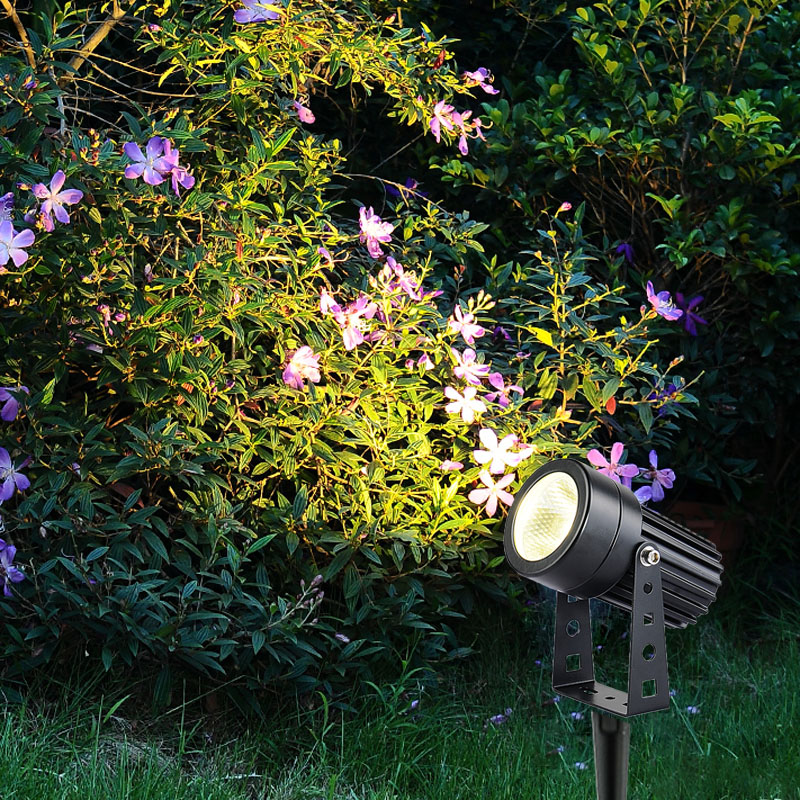 Outdoor Flood Light Spotlight Outdoor Lighting Tree Light LED Spotting Tree Light Plug-in Waterproof Landscape Lawn Greening Garden Light