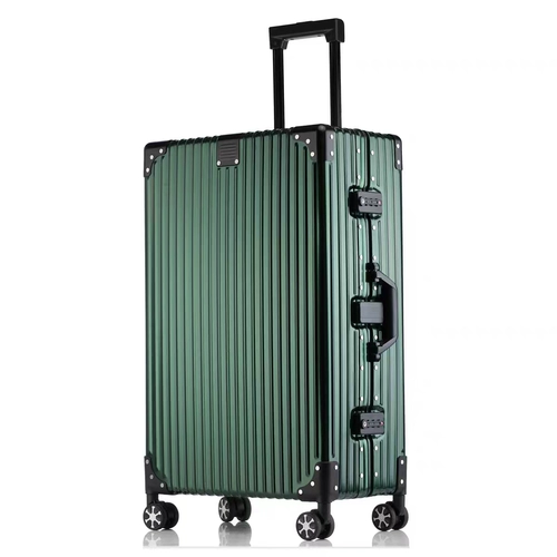 Металлический универсальный чемодан подходит для мужчин и женщин, коробка, алюминиево-магниевый сплав
