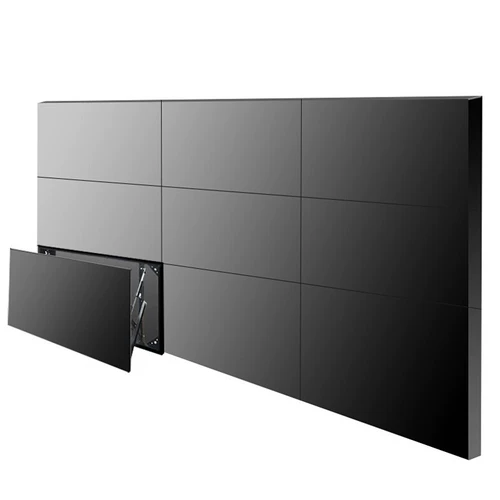 Экран сшивания проклеров для поддержания гидравлического стента ЖК -рекламного мониторинга Расширение экрана и встроенный 55 -дюймовый рам