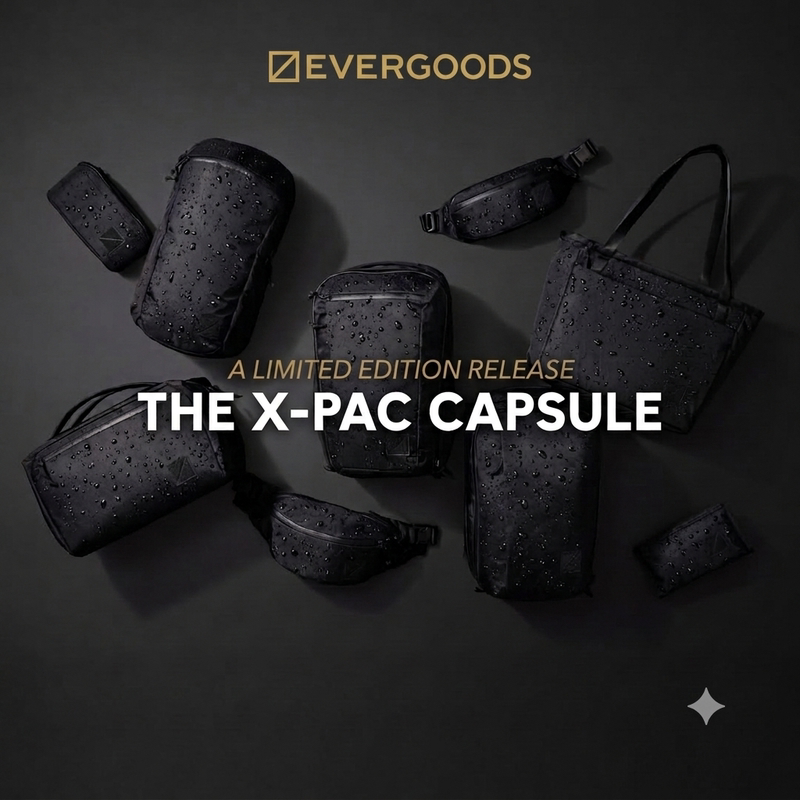 2026 New Model【Evergoods】X-Pac Limited Waterproof Series|Backpack/Chest Bag/Storage 2026 New Model【Evergoods】X-Pac Limited Waterproof Series|Backpack/Chest Bag/Storage