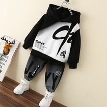 Boy Autumn Clothing 2021 New Suit Childrens National Tide Long Sleeve Spring Autumn Cash Mens Baby Casual Trend Children Dress