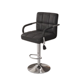 Барный стул подъемный, современный простой стул со спинкой, стульчик для кассы, стульчик для кормления, домашний вращающийся подлокотник, фонарик, стул для мозга