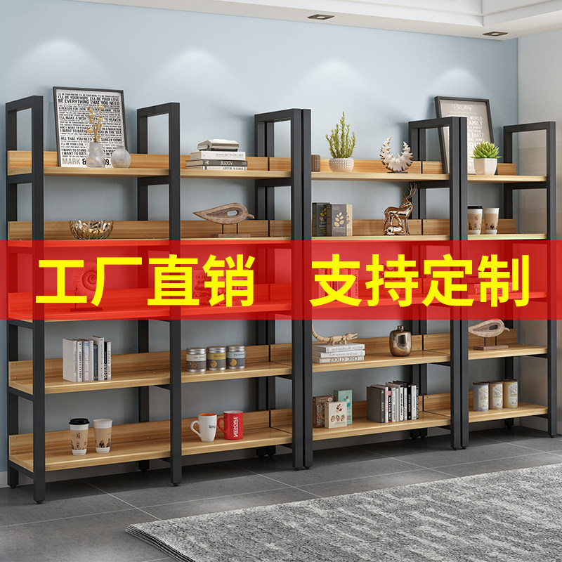 Room Bookshelves Multilayer Wooden Shelves Close By Wall Narrow Shelving Iron Art Rack Home Shelf Display Shelf Display Shelf
