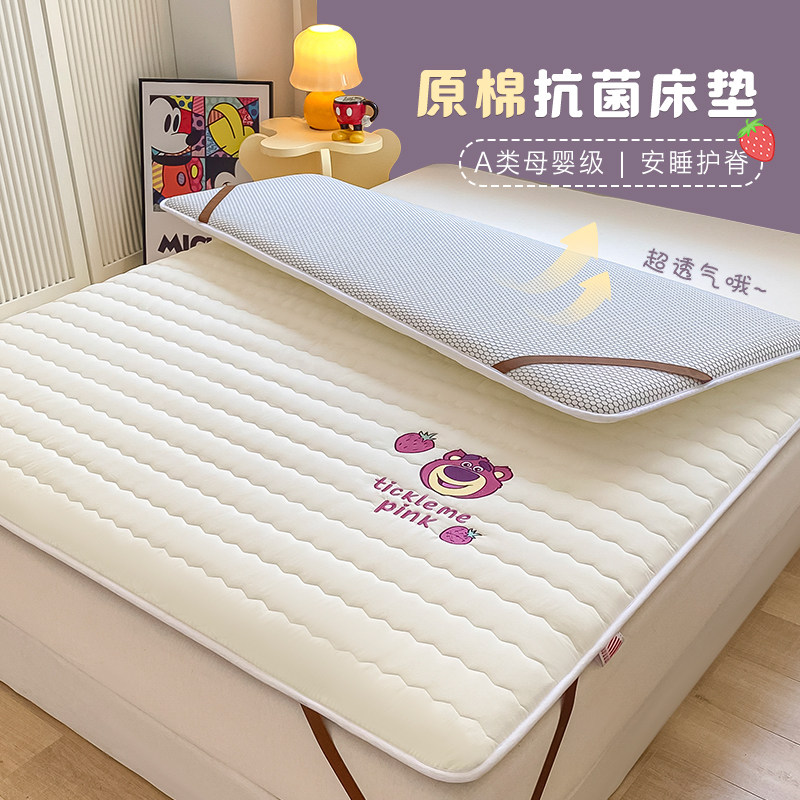 Soybean Fiber Four Seasons Mattress Upholstery Home Bedroom Double Non-slip Mat Bedding Special Foldable Custom