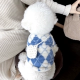 Одежда для собак Бишон Померанский шпиц Йоркширский Тедди Cat Pet Маленькая собака 2023 Новая холодостойкая осенне-зимняя одежда