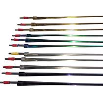 Straight handle electric foil bar epee bar competition certified fencing equipment stainless silver color gold blue