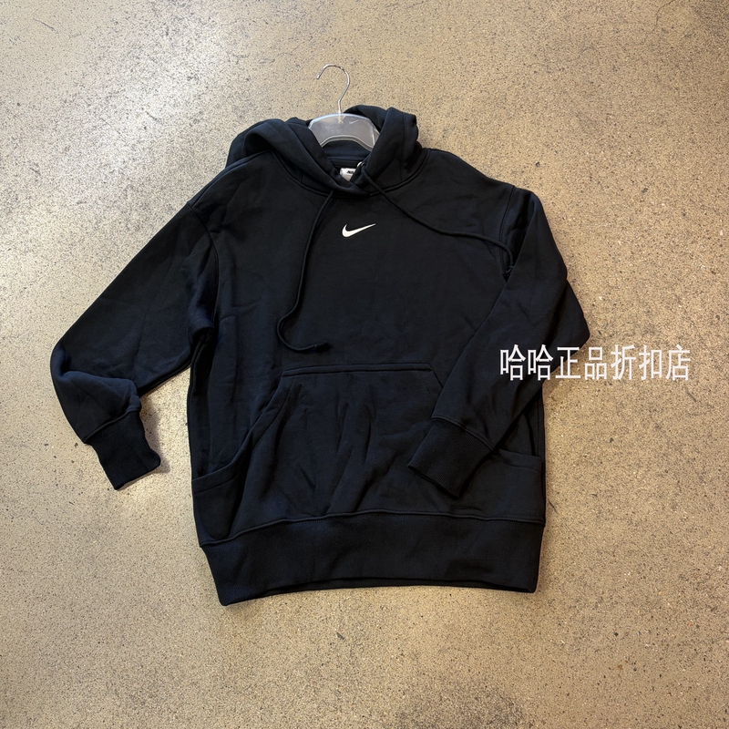 Nike Classic Autumn and Winter Oversize Sports Casual Embroidered Loose Velvet Warm Hooded Pullover Sweatshirt Nike Classic Autumn and Winter Oversize Sports Casual Embroidered Loose Velvet Warm Hooded Pullover Sweatshirt