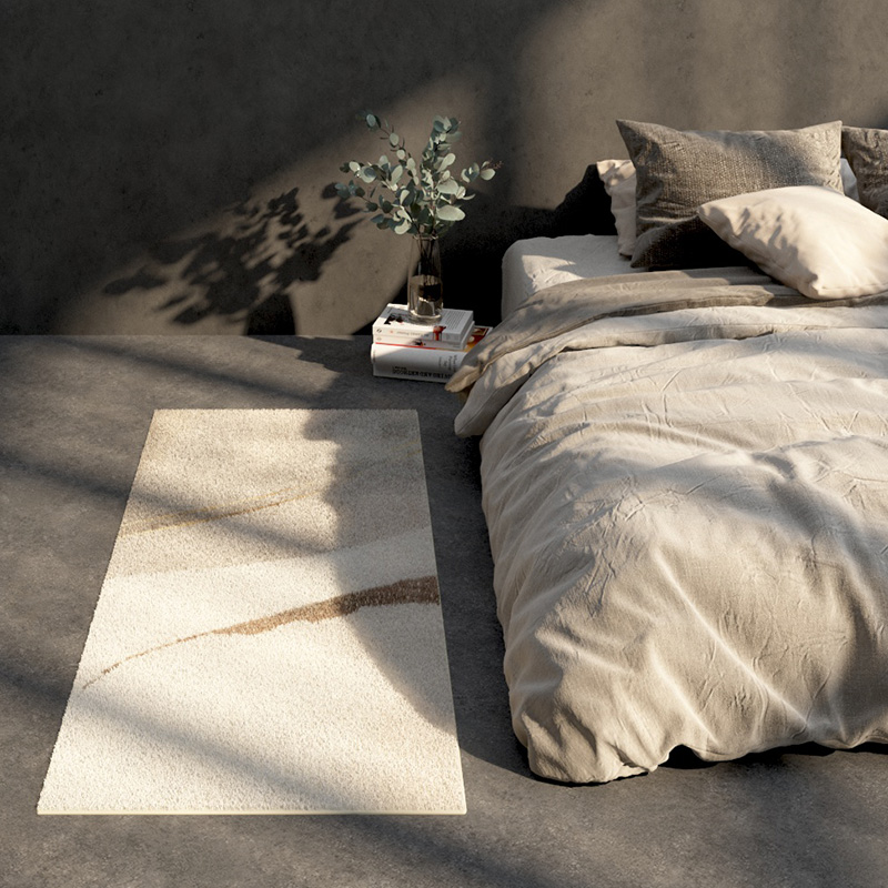 Silence Wind Bed Side Blanket Living Room Bedroom Modern Minimalist Foot Pad Book Room Sofa Tea Table Room Floating Window Bed Front Blanket