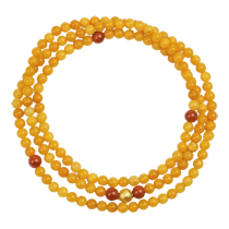 Potala Palace 925 Silver Six-Character Mantra Beeswax Southern Red Bracelet Transfer Beads Womens Model as a Birthday Gift for Mom