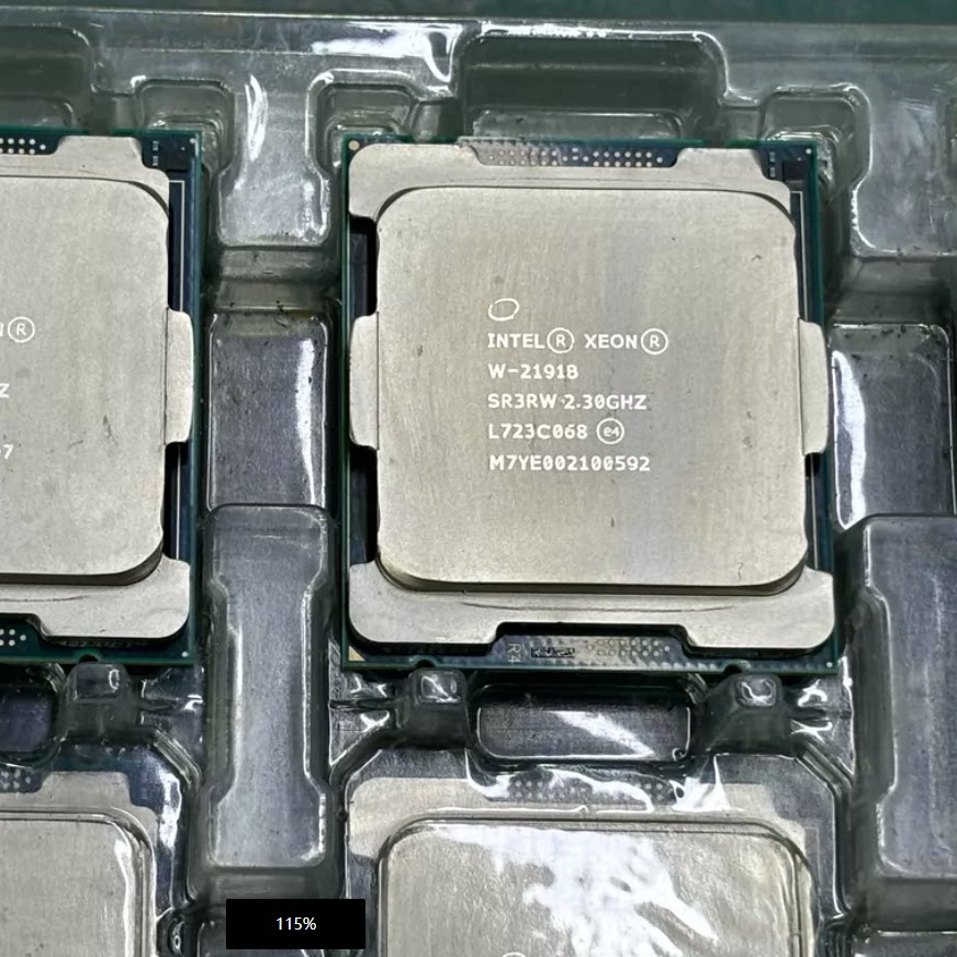 Процессор Intel Xeon W-2191B Процессор Intel Xeon Workstation processor 18 ядер 36 потоков Изображение 1