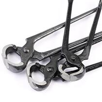 Nutcracker 6-inch nail remover woodworking nail puller shoe repair tool back-biting pliers 8-inch flat-mouth vise snail pliers