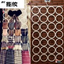 Multi-functional scarf frame household artificial tie scarf frame belt stockings hanging ring ring ring ring