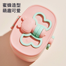 Baby milk powder box rice noodle storage tank sealed moisture-proof divided box complementary food box portable out-going