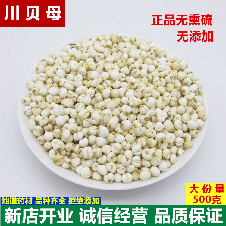 Sichuan fritillary mother 500 gr wild special class Four Sichuan fritillary mother cough and stop Chinese herbal medicine small fritillary Non-Tongrentang