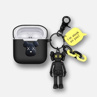 Black Shell Patch Patch Bearent Bear+Tide Card Card Checkain