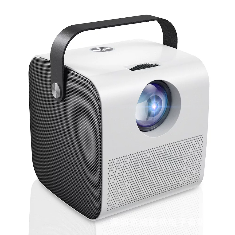 Duding Q3 Android Smart Projector Mobile Wireless Same screen WiFi Internet Integrity Machine Microbium Home Cinema Game Entertainment Dormitory Student bedroom watching TV