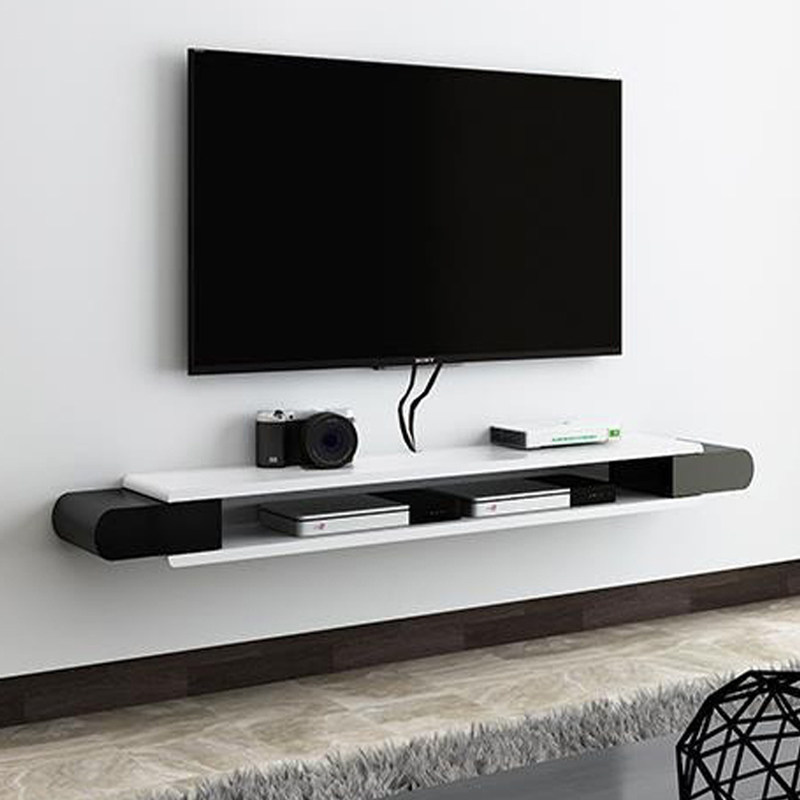 Wall TV Cabinet Wall Hanging TV Background Wall Shelf Living Room Bedroom Simple Wall Mounted TV Cabinet