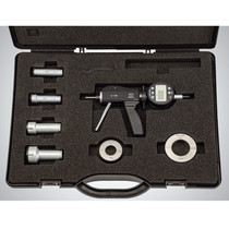 German Mahr with digital display self-centering gun type inner diameter micrometer sleeve Malaperture fracton card 844AS