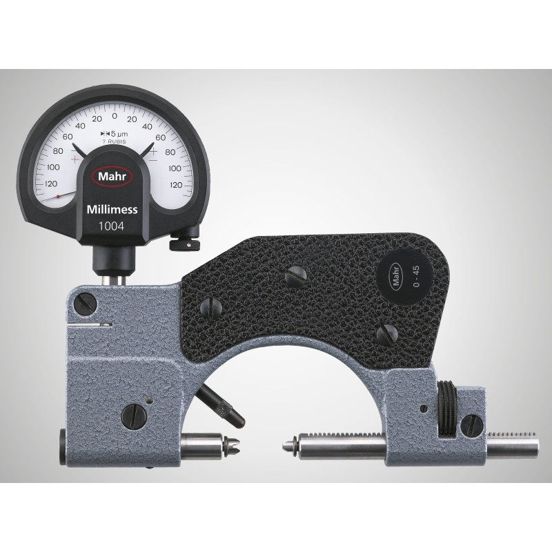 German Marh high-precision fast external thread pitch diameter measurement belt table caliper Mar gear Mdk value detection 852