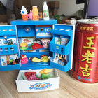 儿童过家家仿真小厨房玩具迷你小家电冰箱女孩玩具做饭套装双开门