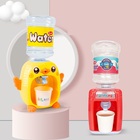 能出水儿童迷你饮水机玩具趣味小黄鸭过家家厨房宝宝小型仿真女孩