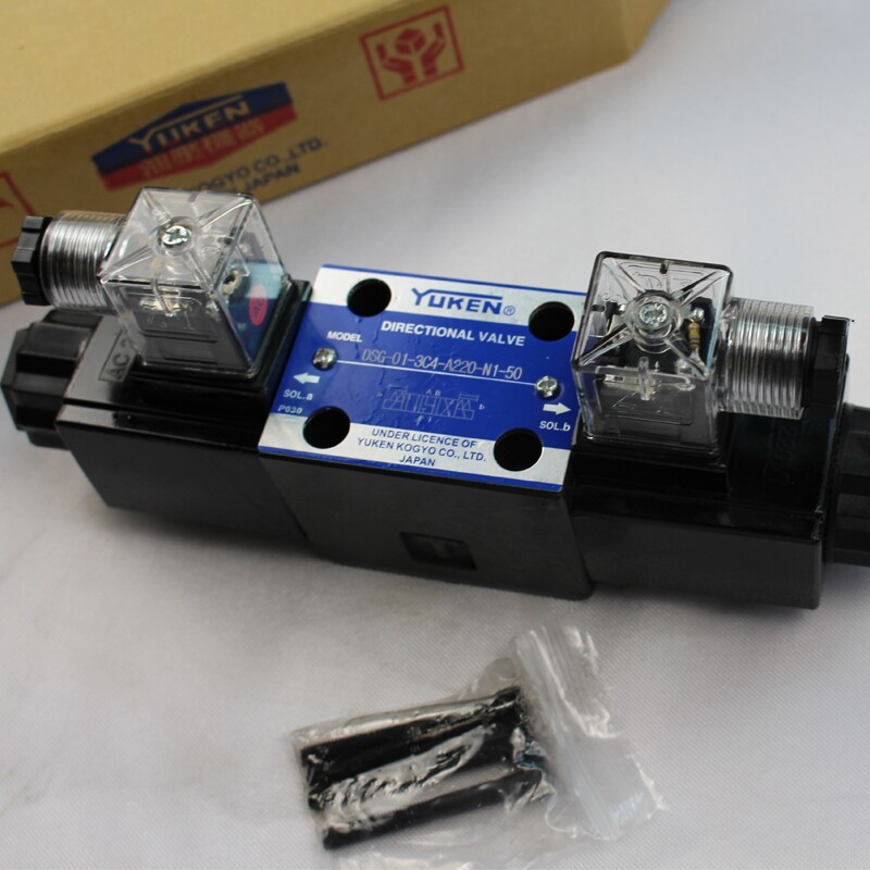 DSG-01-3C60-D24-N1 elm hydraulic valve coil YUKEN elm oil research electromagnetic reversing valve