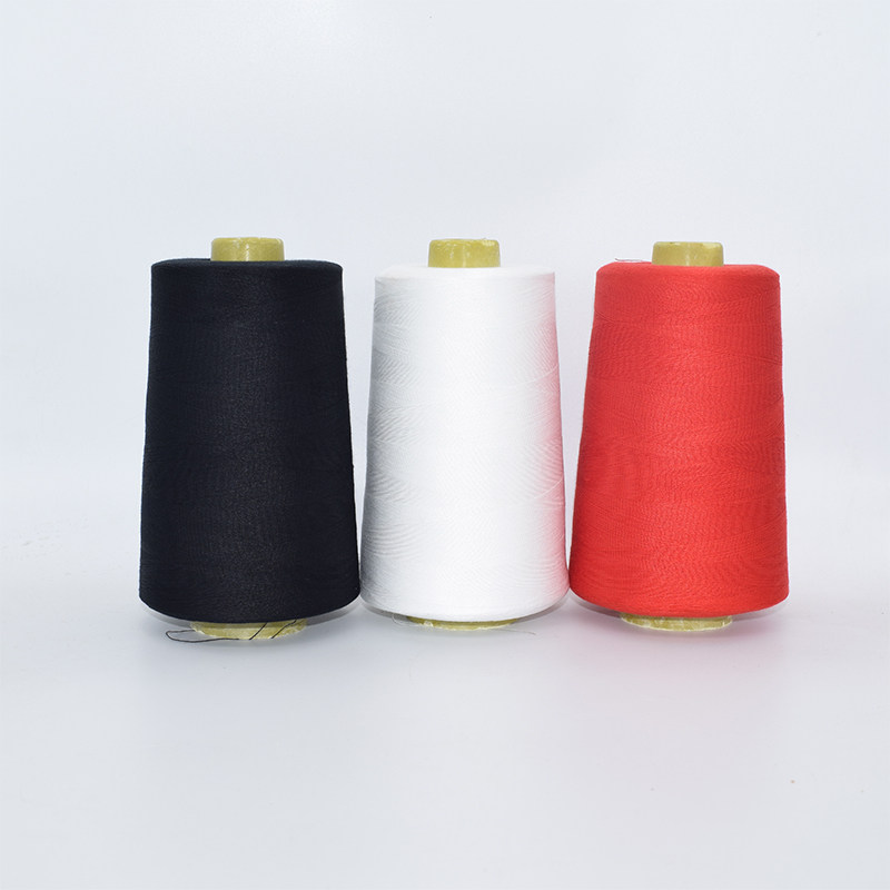 Shunqing brand 1 catties 1 kg 402 industrial flat car sewing thread high-speed large roll flat car line lock edge thread needle thread