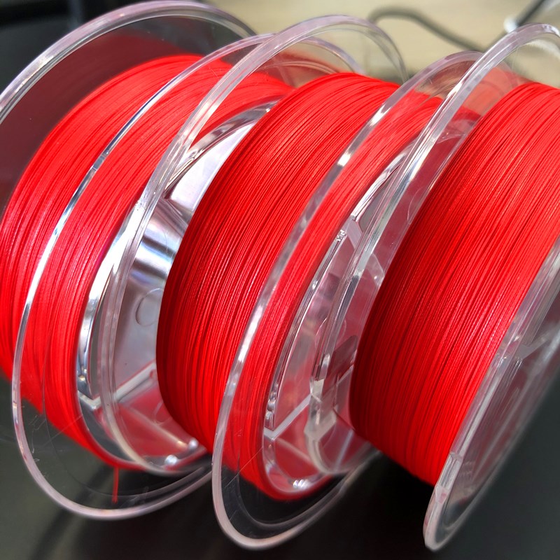 Yamaguchi China red PE line sub-line 8 braid smooth and soft long-range special wear-resistant tensile strength