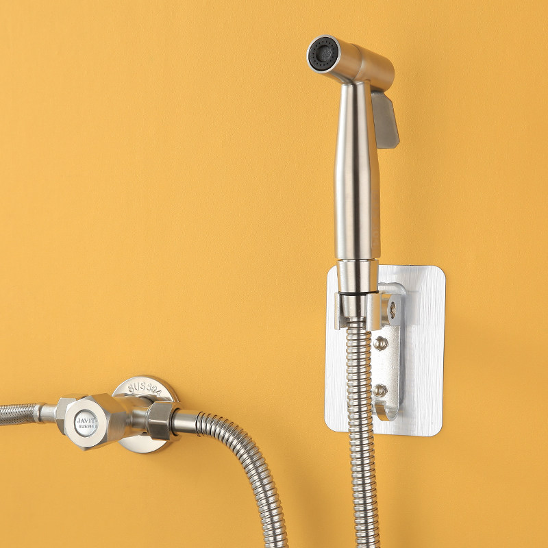 Jun-Lin Toilet Spray Gun Tap Woman Wash Shower Nozzle Makeup Room Water Gun Companion Flush Cleaner Household High Pressure Boost