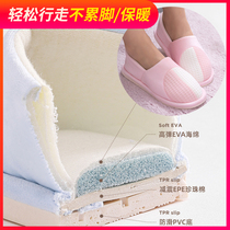 October crystal moon shoes are soft comfortable breathable sweat-absorbing round head autumn and winter thin non-slip shock absorption light and warm