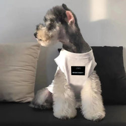 Trendy Pet Spring and Summer Thin Dog Vest Teddy Bichon Schnauzer Pomeranian Cat Small Dog Breathable Clothing