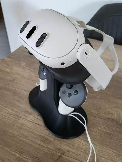 Suitable for Meta Quest3/2 Display and Storage Stand, Easy to Install, Integrated and Detachable Desktop Display Stand