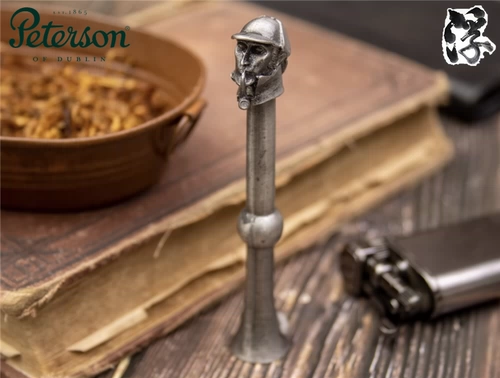 Ирландский импорт Петерсон Петерсон Смопь Доу общие инструменты жестяные ретро -детективные прессы ручной работы