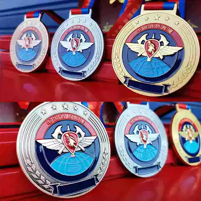 Fire promotion activities Memorial medal Competition medal Rescue memorial customization