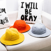 Baby hat 2022 Korean version casual hat boy girl Summer sun hat Early child sunscreen adjustable tightness sun hat