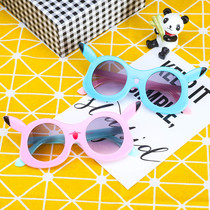 Cute cartoon sunglasses children sunglasses 2021 new fashion baby Eye frames male and female 2021 sunglasses