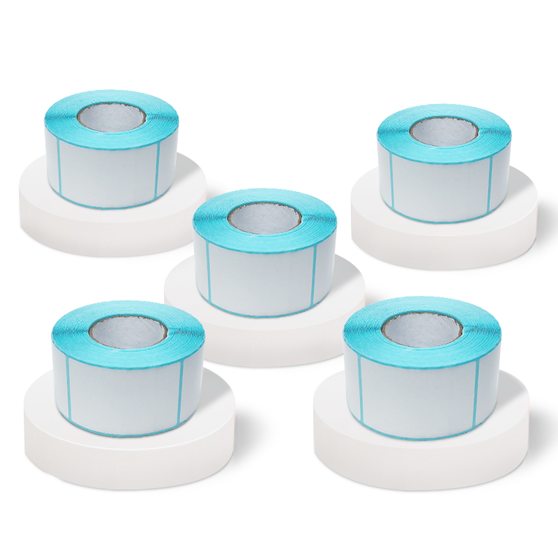 Hundred grid thermal paper label paper electronic label plus adhesive